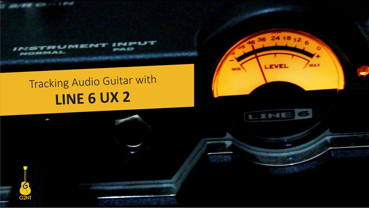 Line 6 UX2 USB -  Audio track Demo With Pod Farm