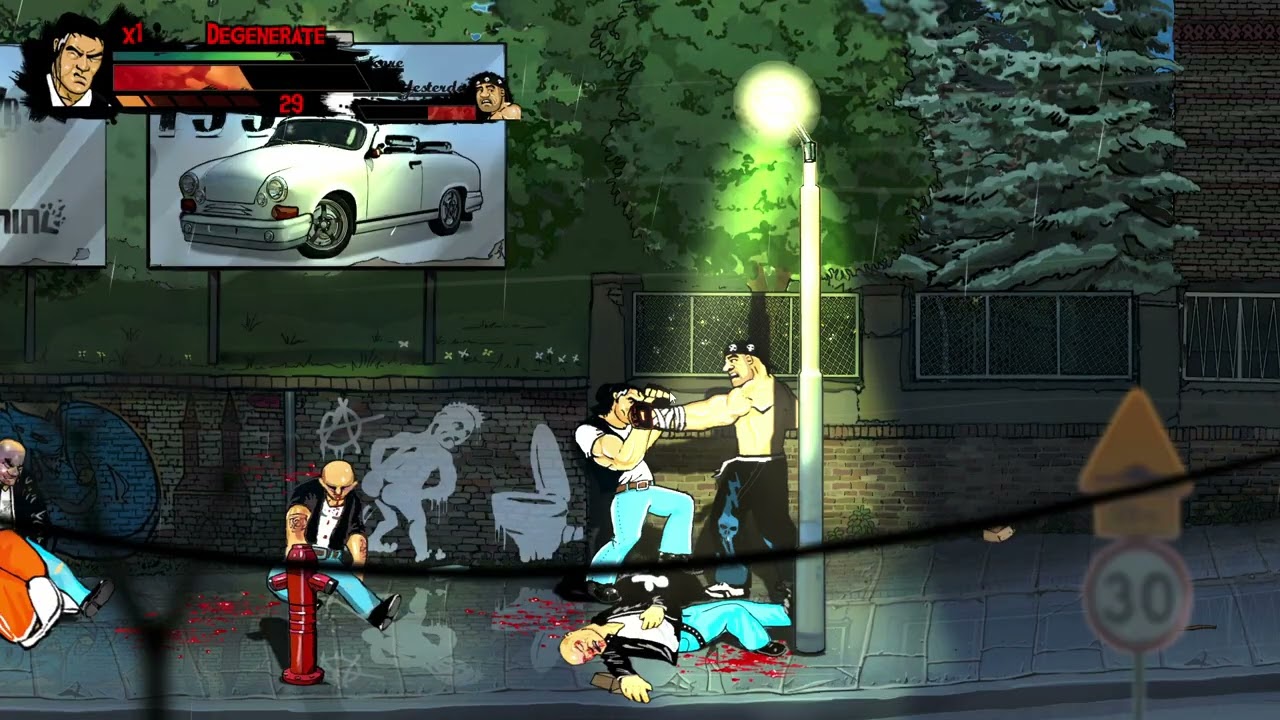 wolfman plays skinny and franko fist of vilenc part 6