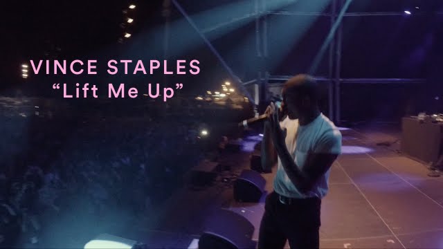 Vince Staples performs 