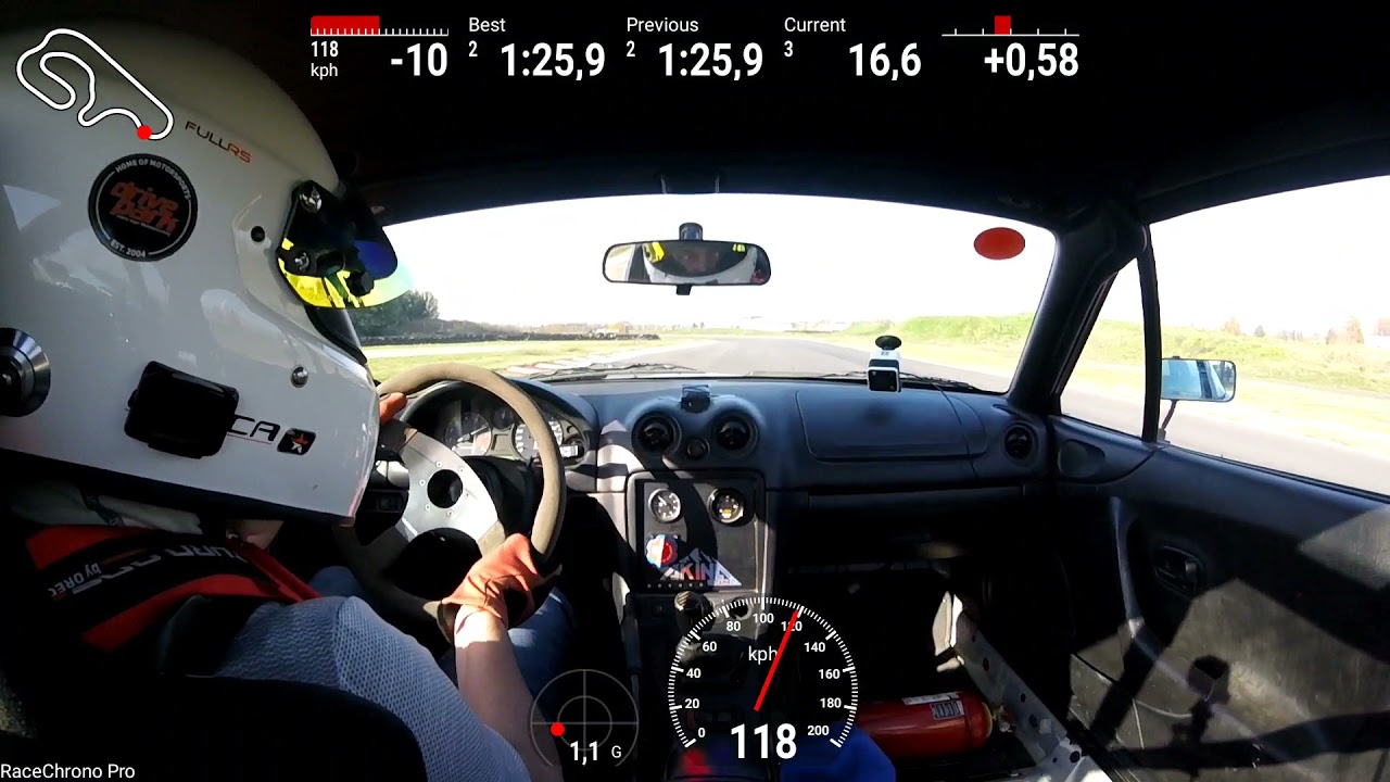 Rotrex Miata - 1.25.88 @Serres racing circuit