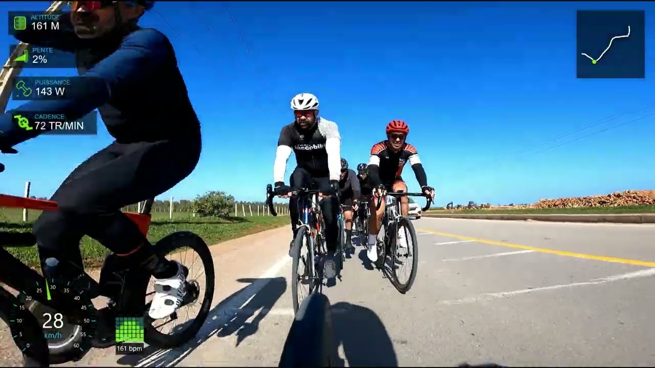 Benslimane vers Bouznika Temara cycling Team
