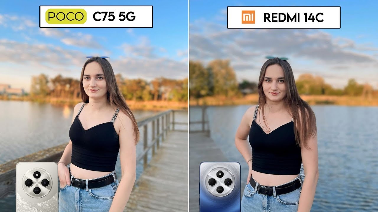 Poco C75 Vs Redmi 14C Camera Test & Comparison