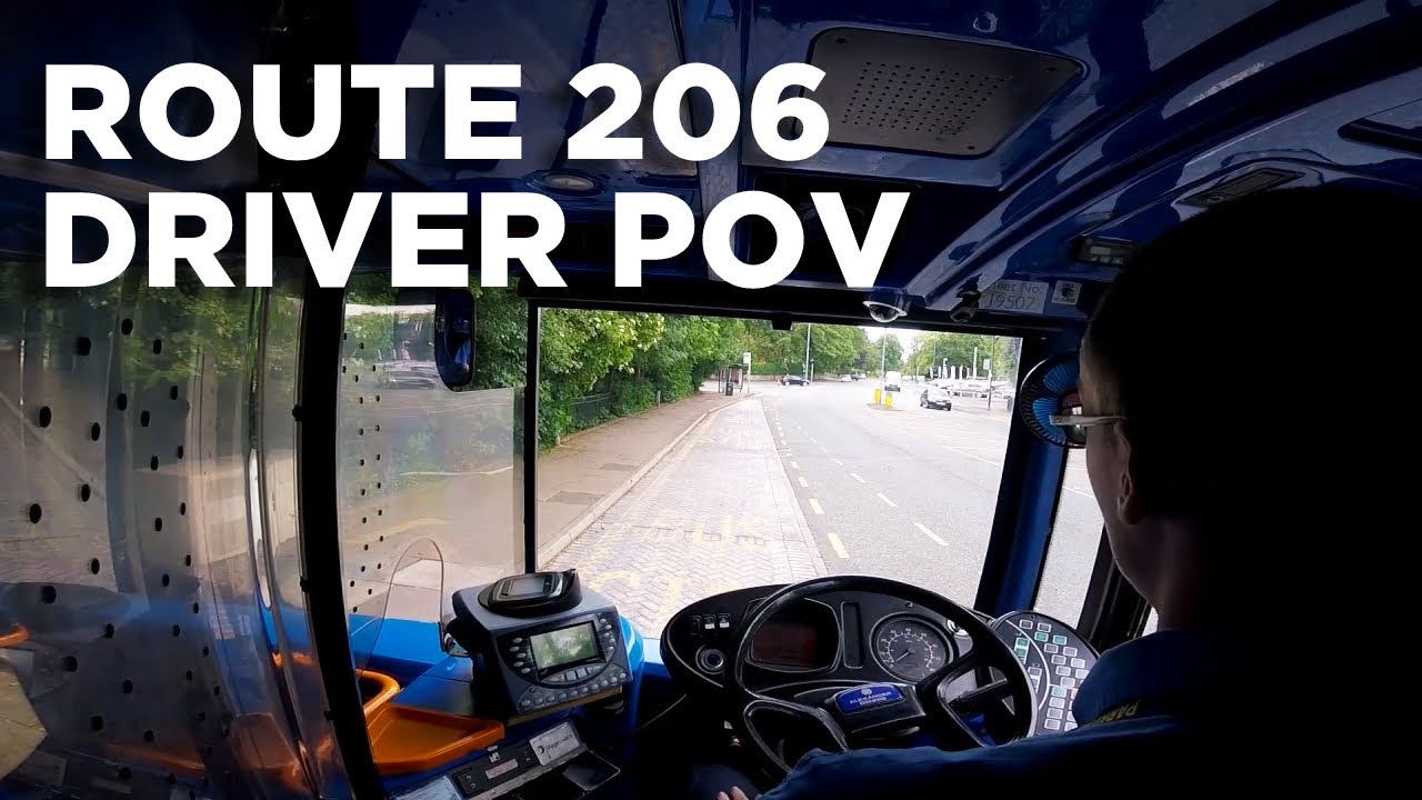 Driver's View — Route 206 Gee Cross to Piccadilly — Enviro 400 (Unedited HD) 19507 MX09 AUH