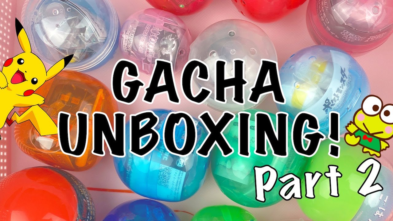 LET'S OPEN 15 GACHAPON CAPSULES! | Pokemon, Sanrio, Anime, Food and More! | MMM Gacha Part 2 ♡