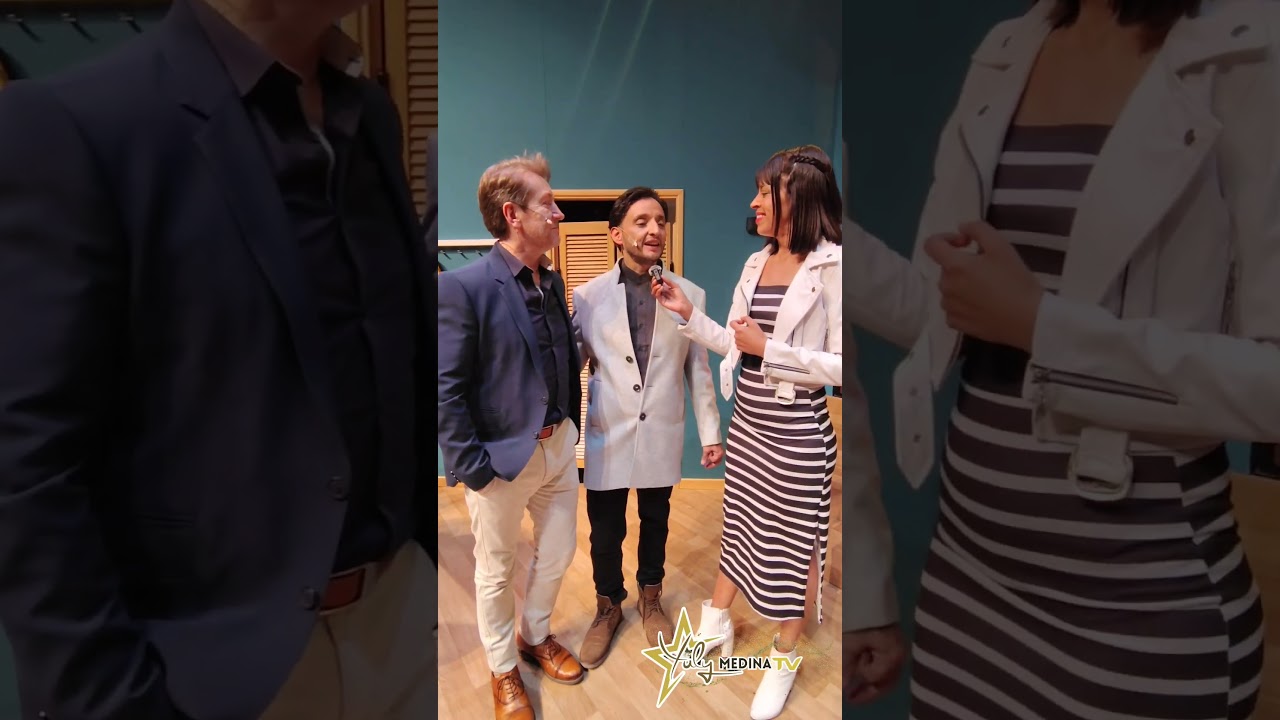 Walther Luengas y Juan Pablo Barrag&aacute;n en m&aacute;s que amigos la nueva obra de teatro