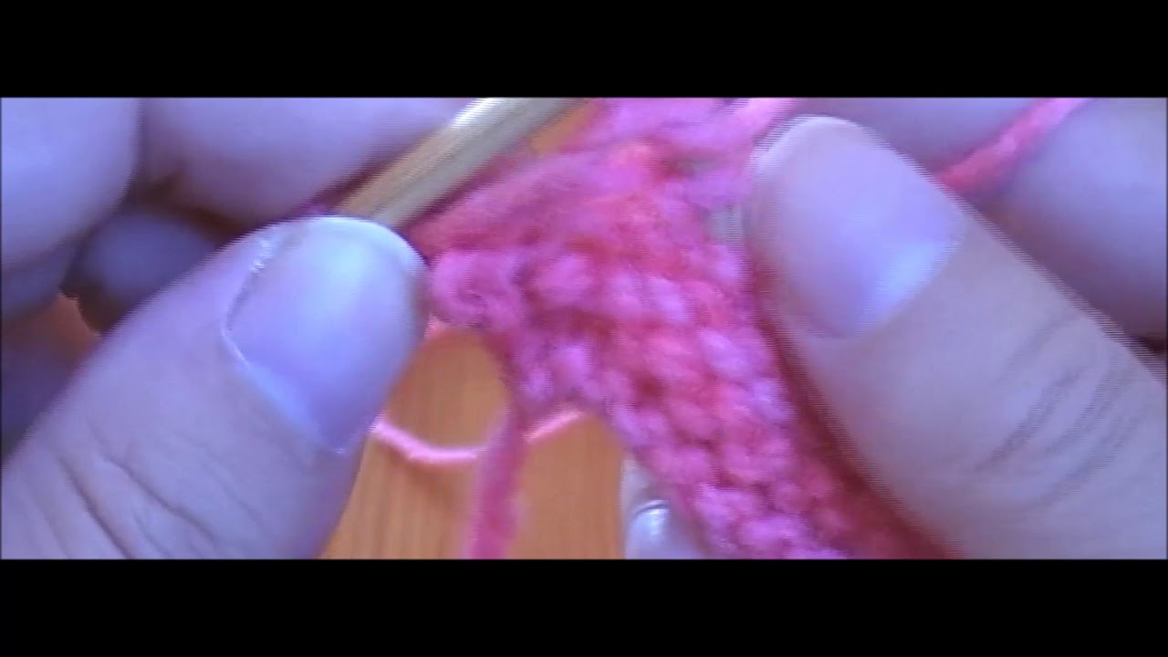 Linke Maschen stricken f&uuml;r Linksh&auml;nder