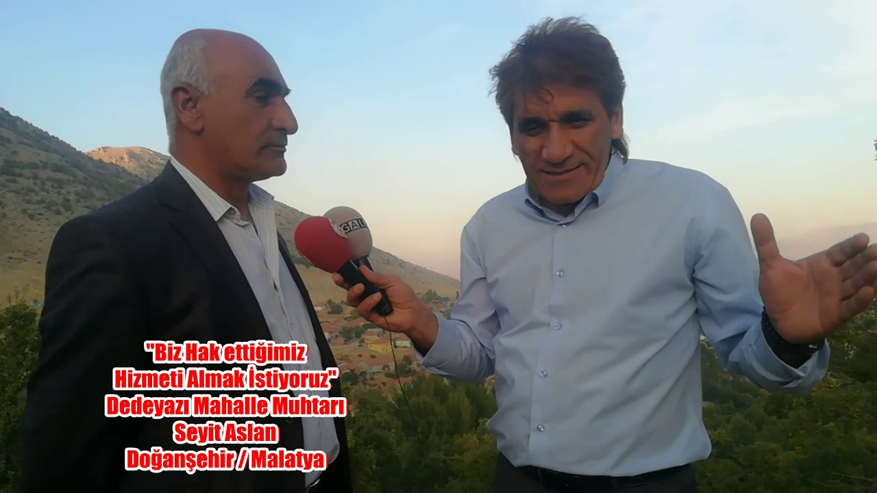 DEDEYAZI HİZMET ALMAK İSTİYOR