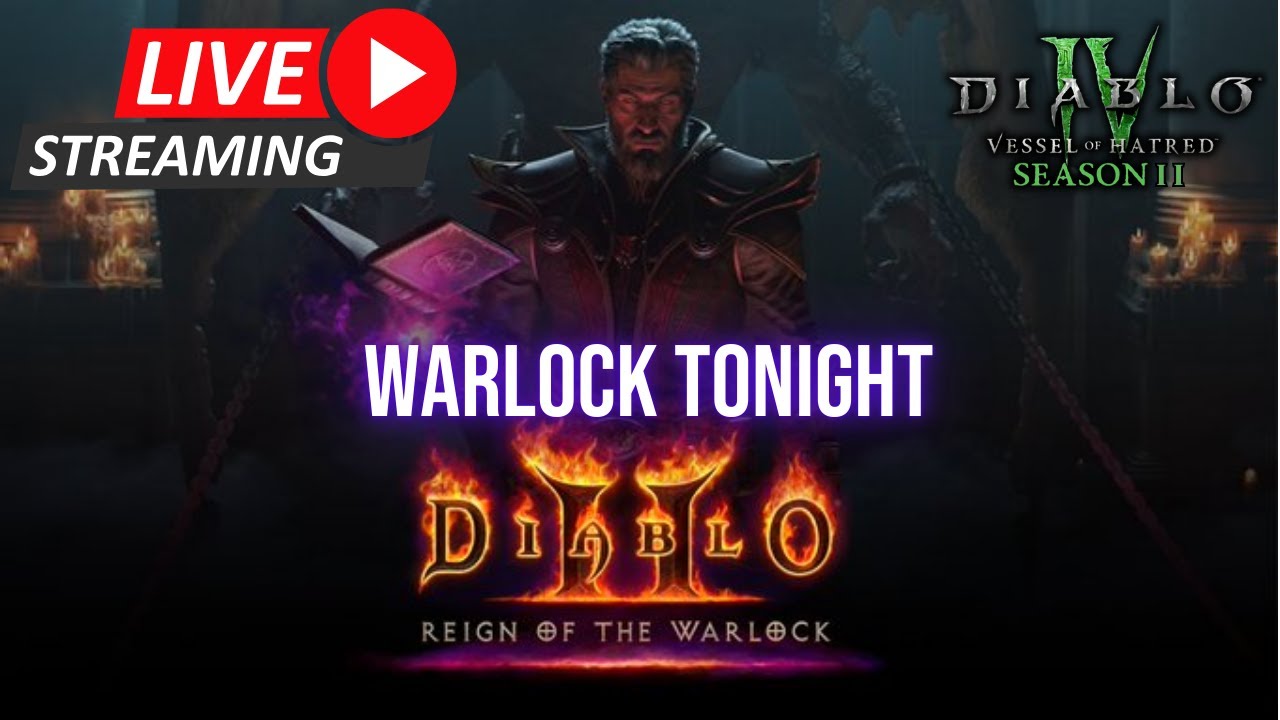 D2R Tonight Warlock Fun! #Diablo2 #Diablopartner