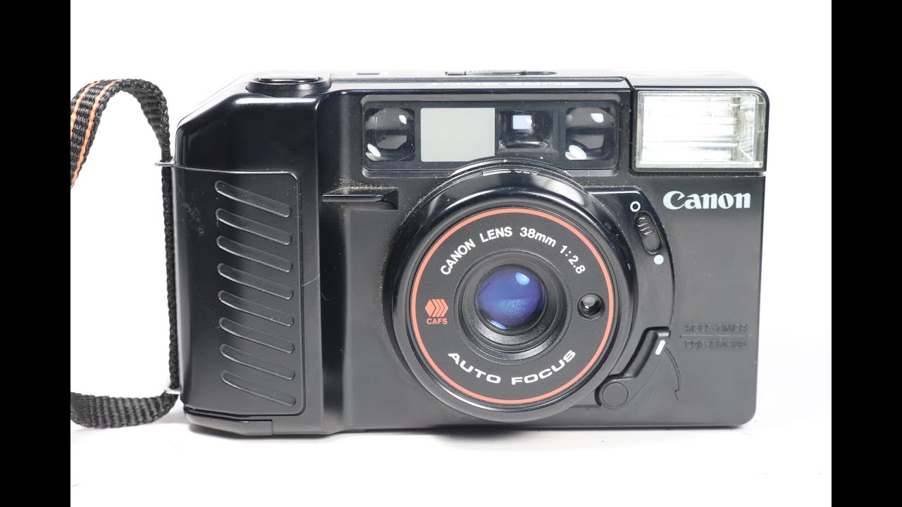 Canon Sure Shot (aka AF35M II & Autoboy) 35mm Film Camera with 35mm 1:2.8 Prime Lens - Inspection
