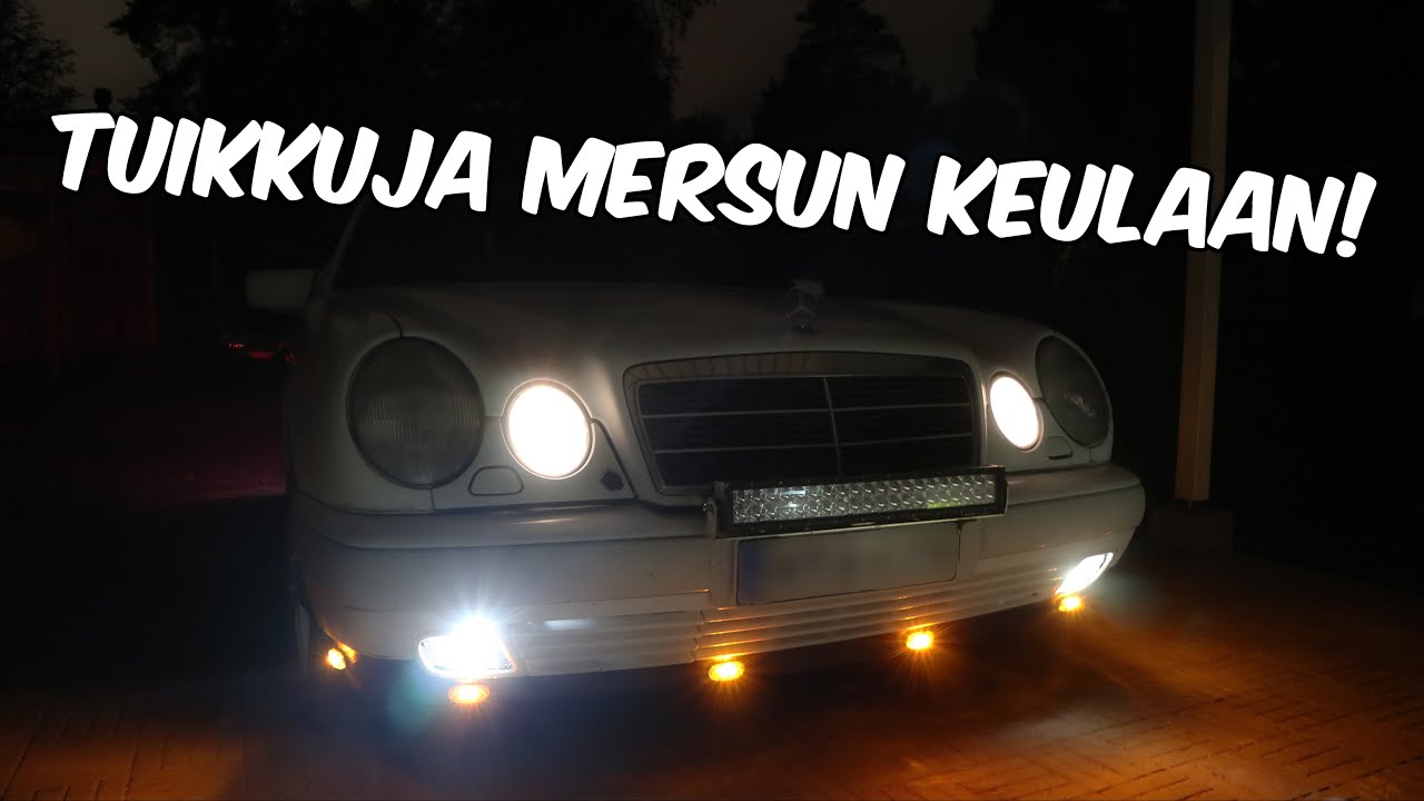 Asennetaan Valoja Mersuun!