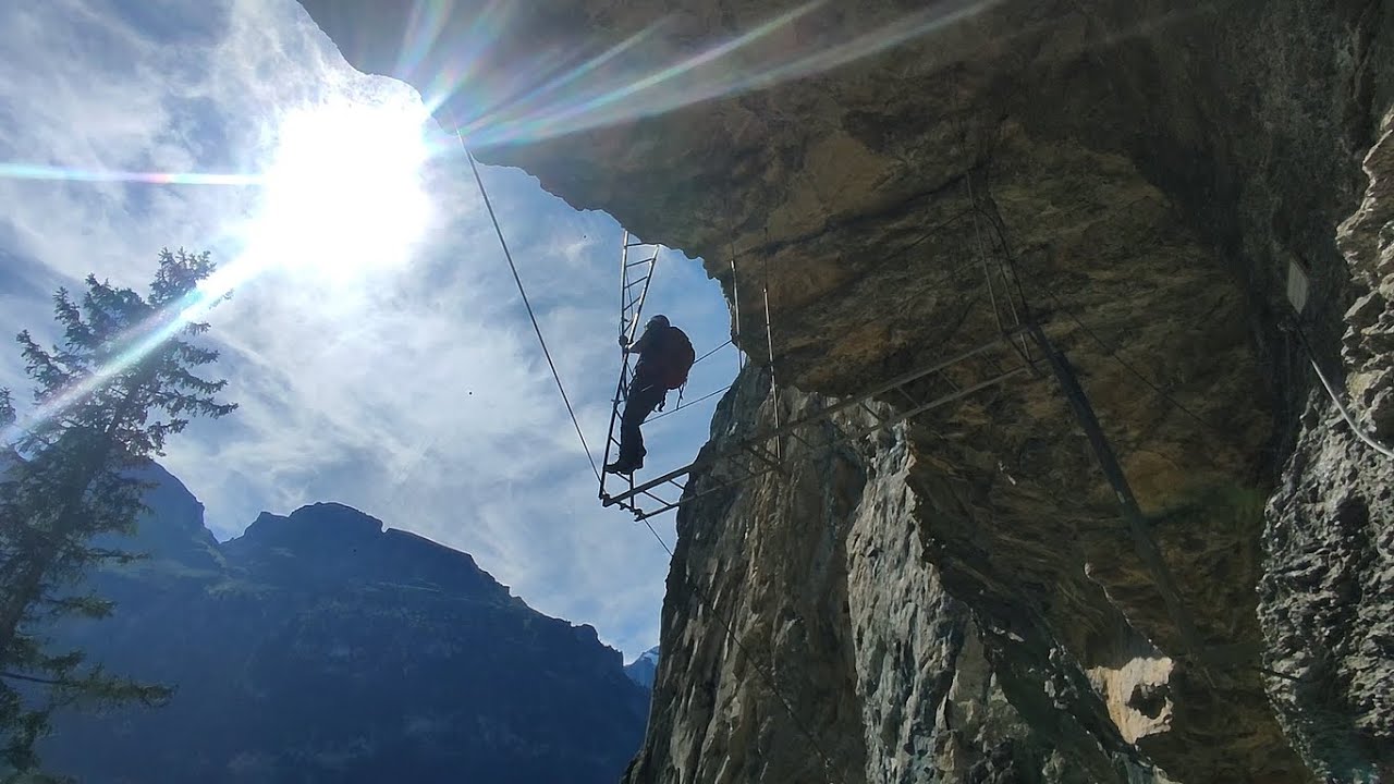 VIA FERRATA KANDERSTEG ALLMENALP By I Sirboni