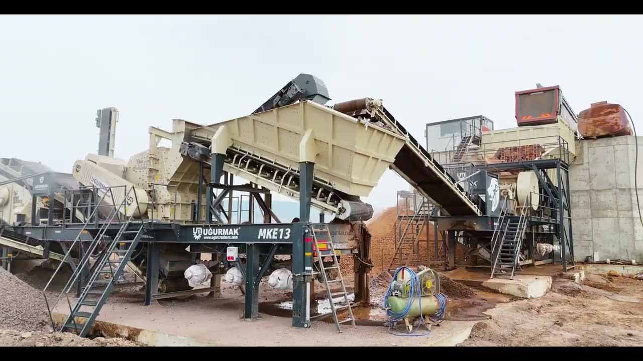 Mobil Taş Kırma Eleme Tesisi | Mobile Crushing Screening Plant | Jaw + Impact Crusher - Hatay