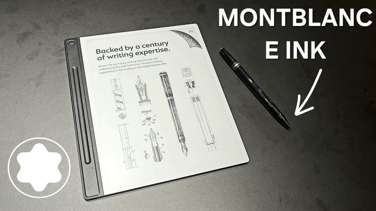 Montblanc Digital Paper - First Impression and Drawing ✒️
