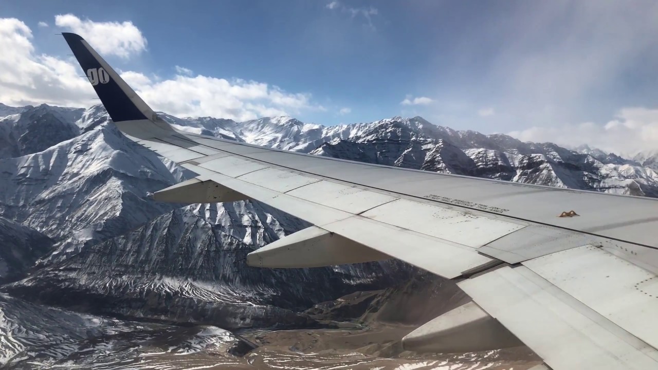 Take off from Leh (IXL) Airport Ladakh India HD (Most Clear Video Till Today )