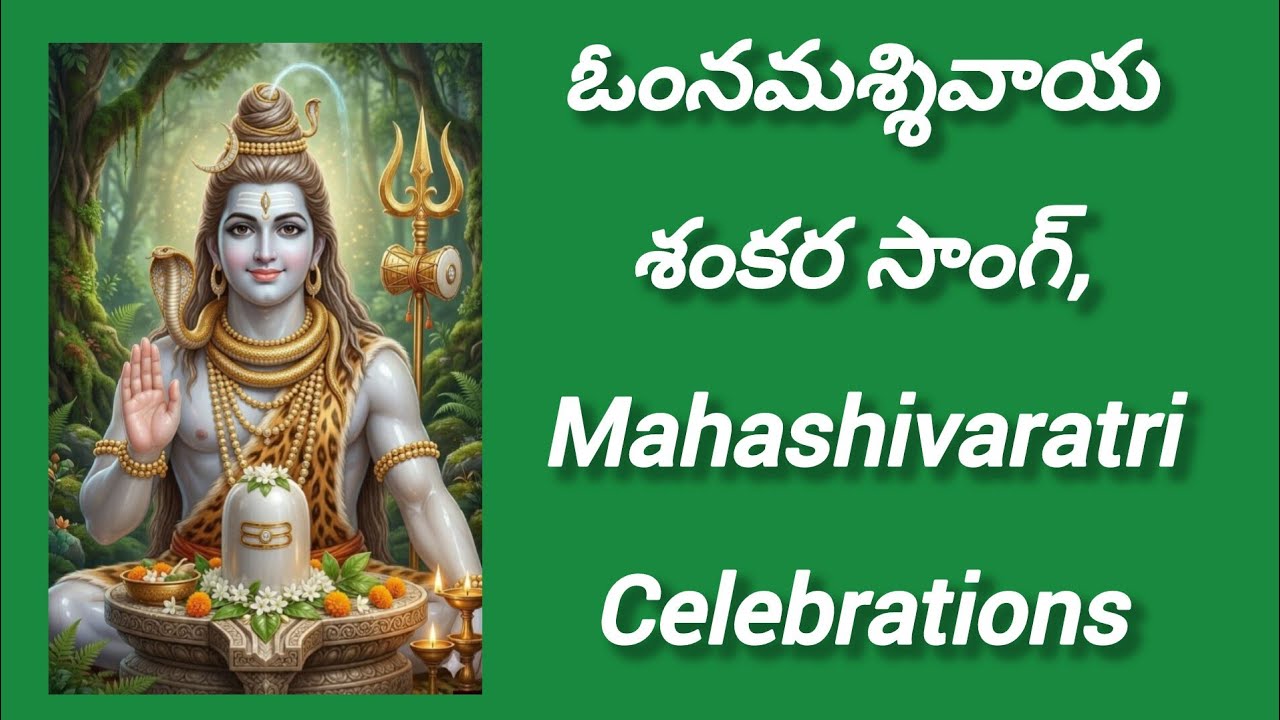 ఓంనమశ్శివాయ శంకర సాంగ్, Mahashivaratri Celebrations