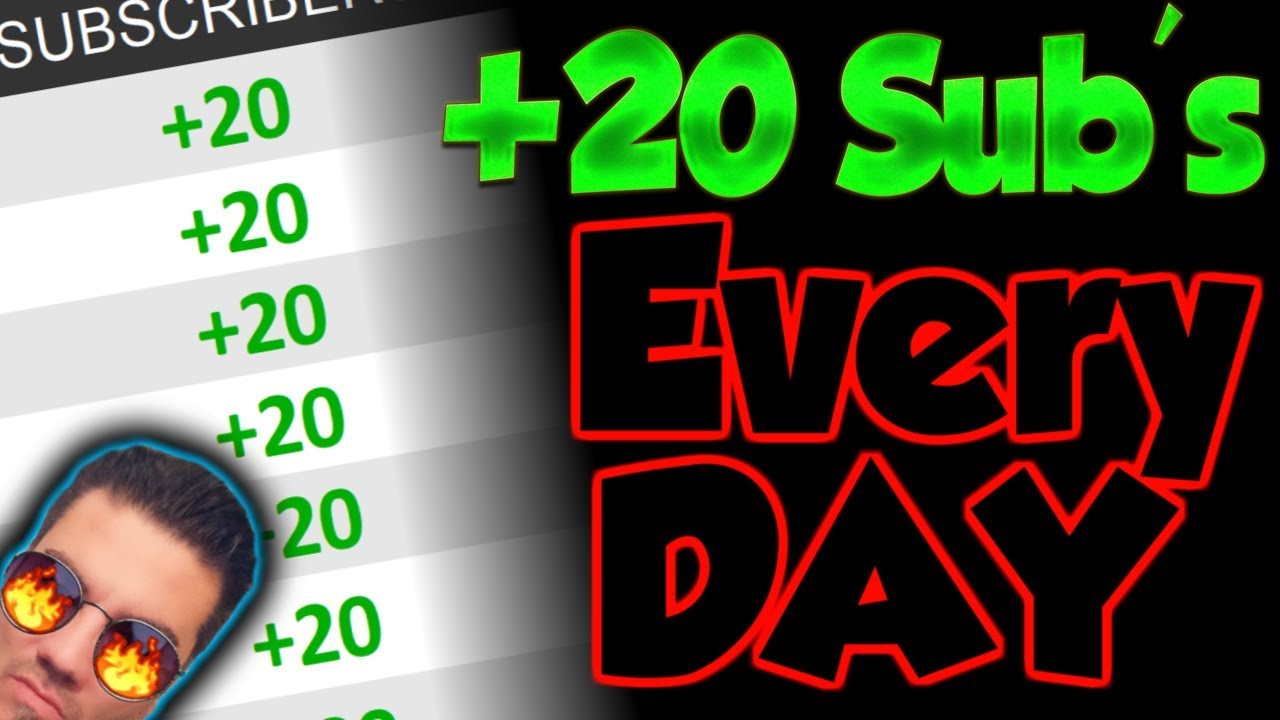 How to Get Real Subs Fast 2018, Get Real Youtube Subscribers FREE, 20 Subs per Day