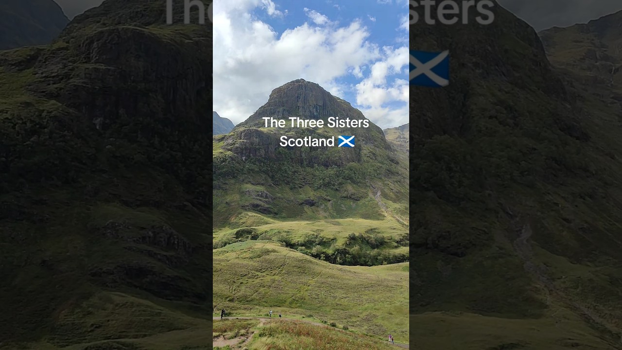 The Three Sisters of Glencoe Scotland #scotland #nature #mountains #explore #explorescotland