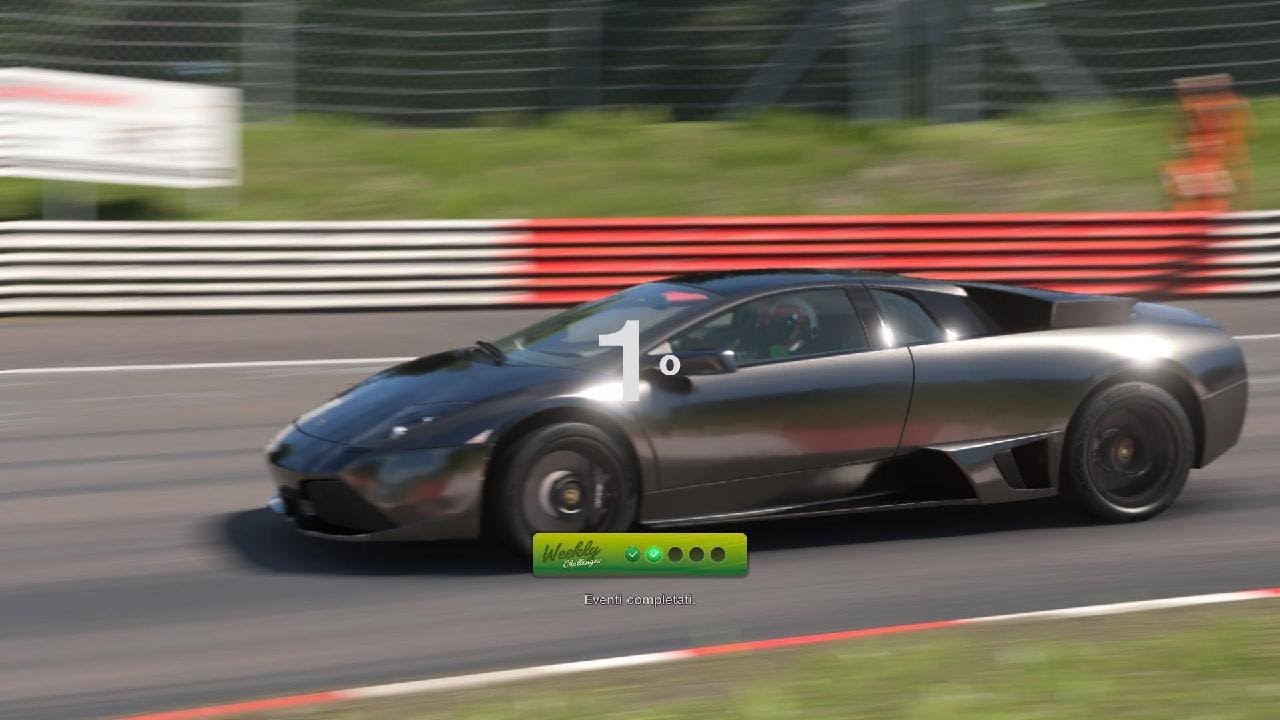 Gran Turismo 7 world touringcar 600 nurburgring murciélago lp 640 difficile