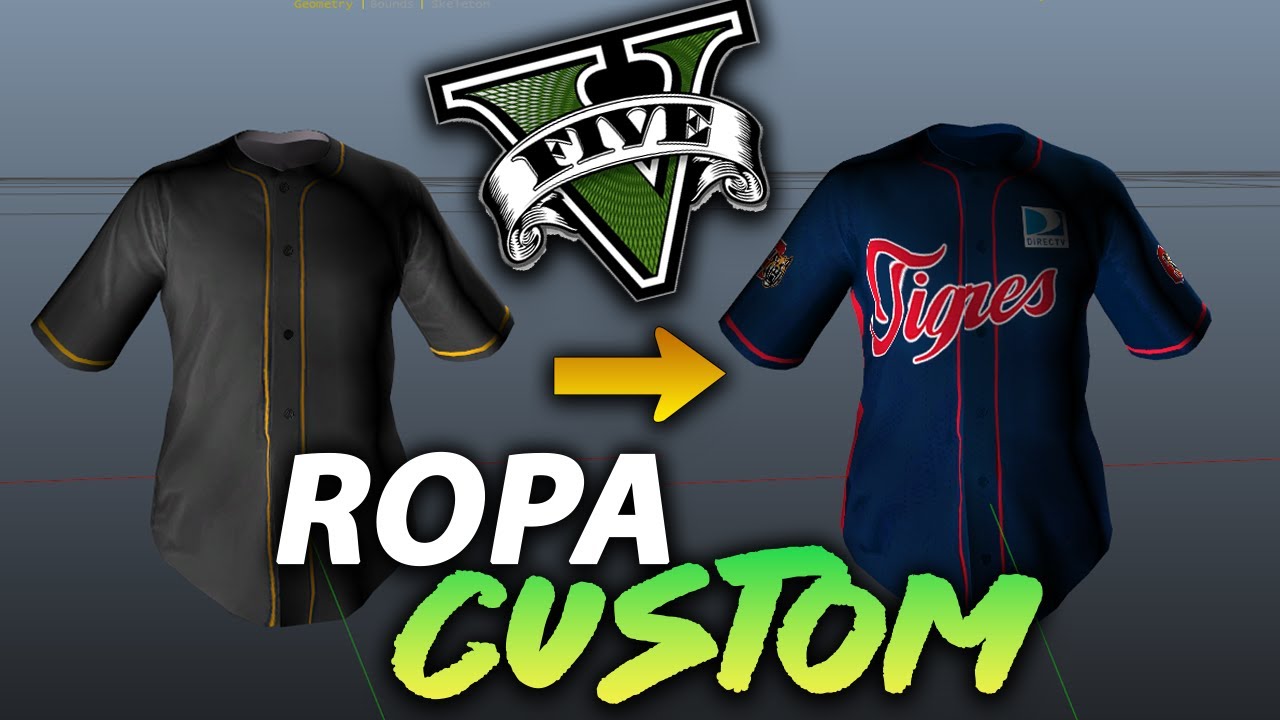 COMO HACER ROPA CUSTOM PARA GTA V/FIVEM