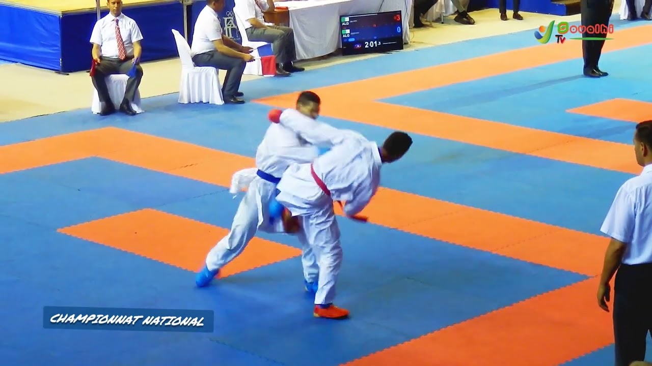 championnat national sénior  20/05/2022  البطولة الوطنية أكابر للكاراتي قاعة حرشة حسان الجزائر