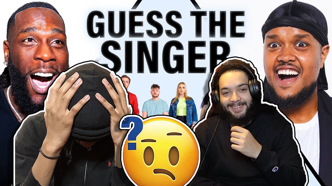 Реакция американцев на BETA SQUAD GUESS THE SINGER при участии BURNA BOY