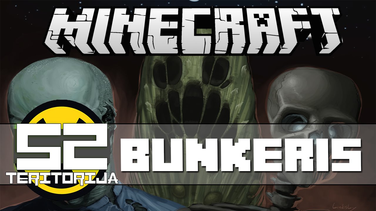 Minecraft - Teritorija 52 #4 (KEISTAS BUNKERIS)