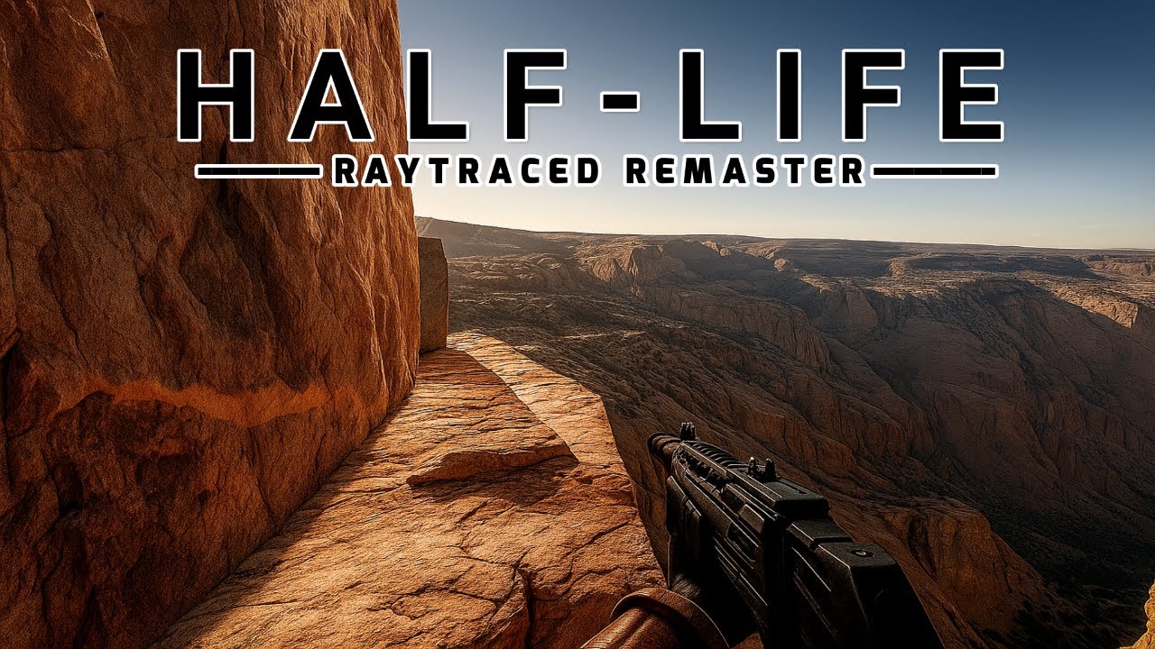 Half-Life: 1 Raytraced - Remaster Full Game Walkthrough [4K UHD]