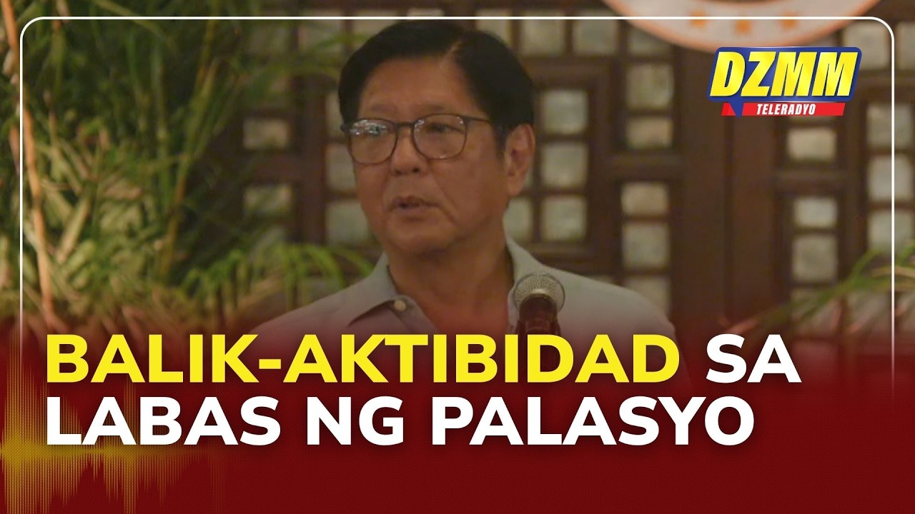 Marcos returns to activities outside Palace after 2-week recovery | DZMM Teleradyo(05 February 2026)
