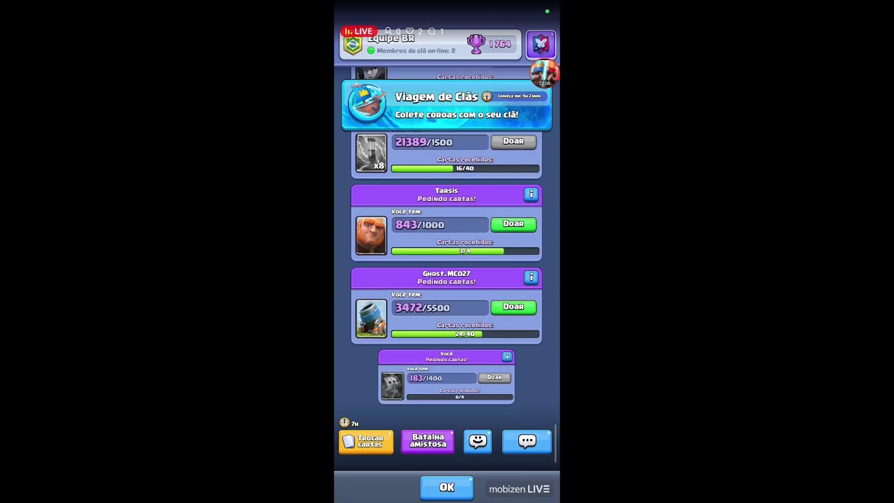 live Clash Royale