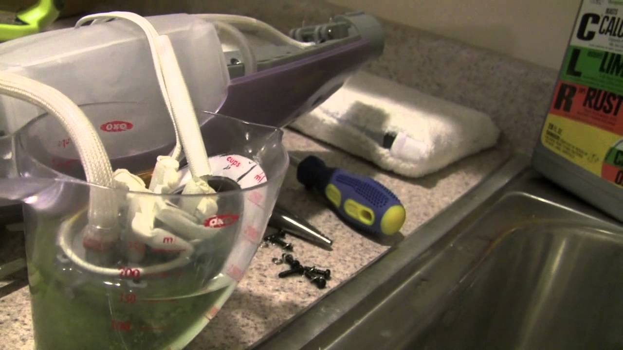 Shark Steam Mop Repair - DIY Heater Core Cleaning