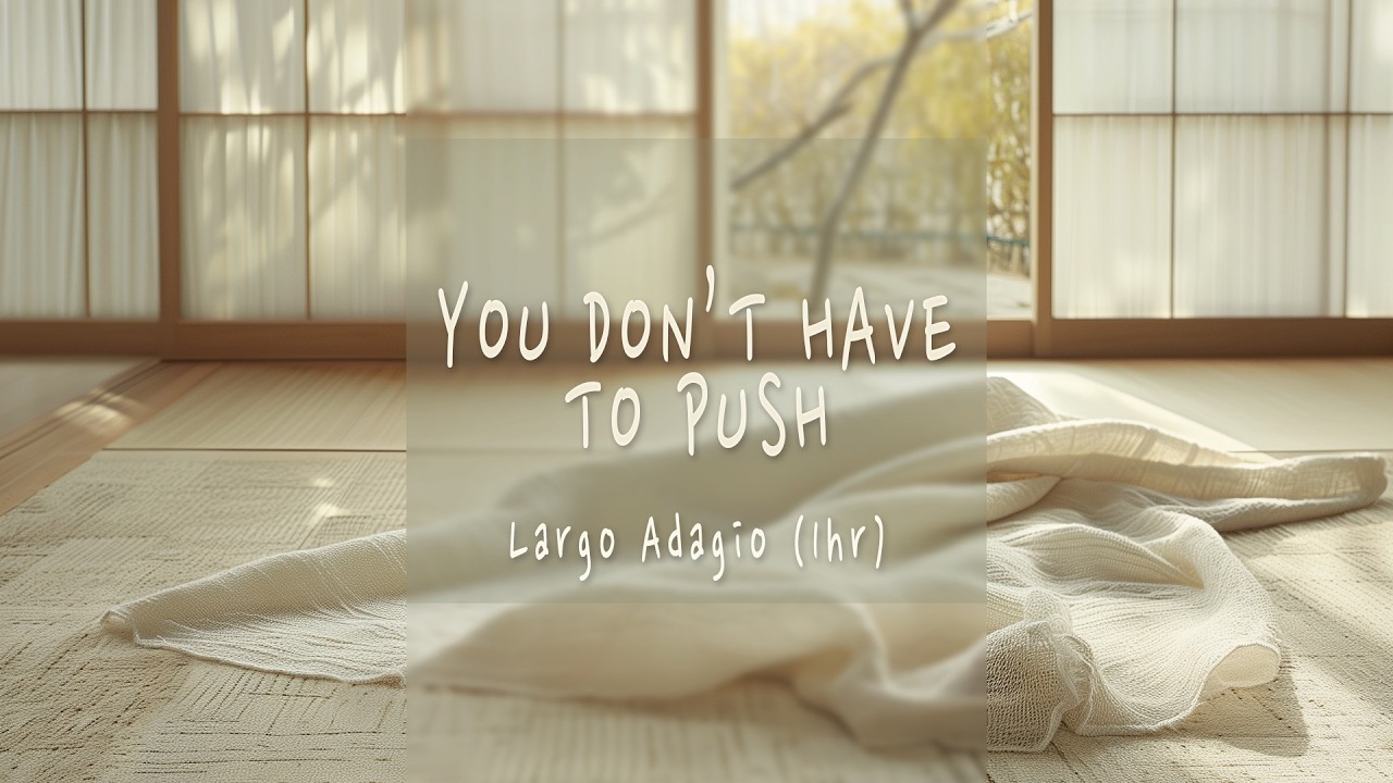 [Fatigue Relief] 1 Hour Largo Adagio | 