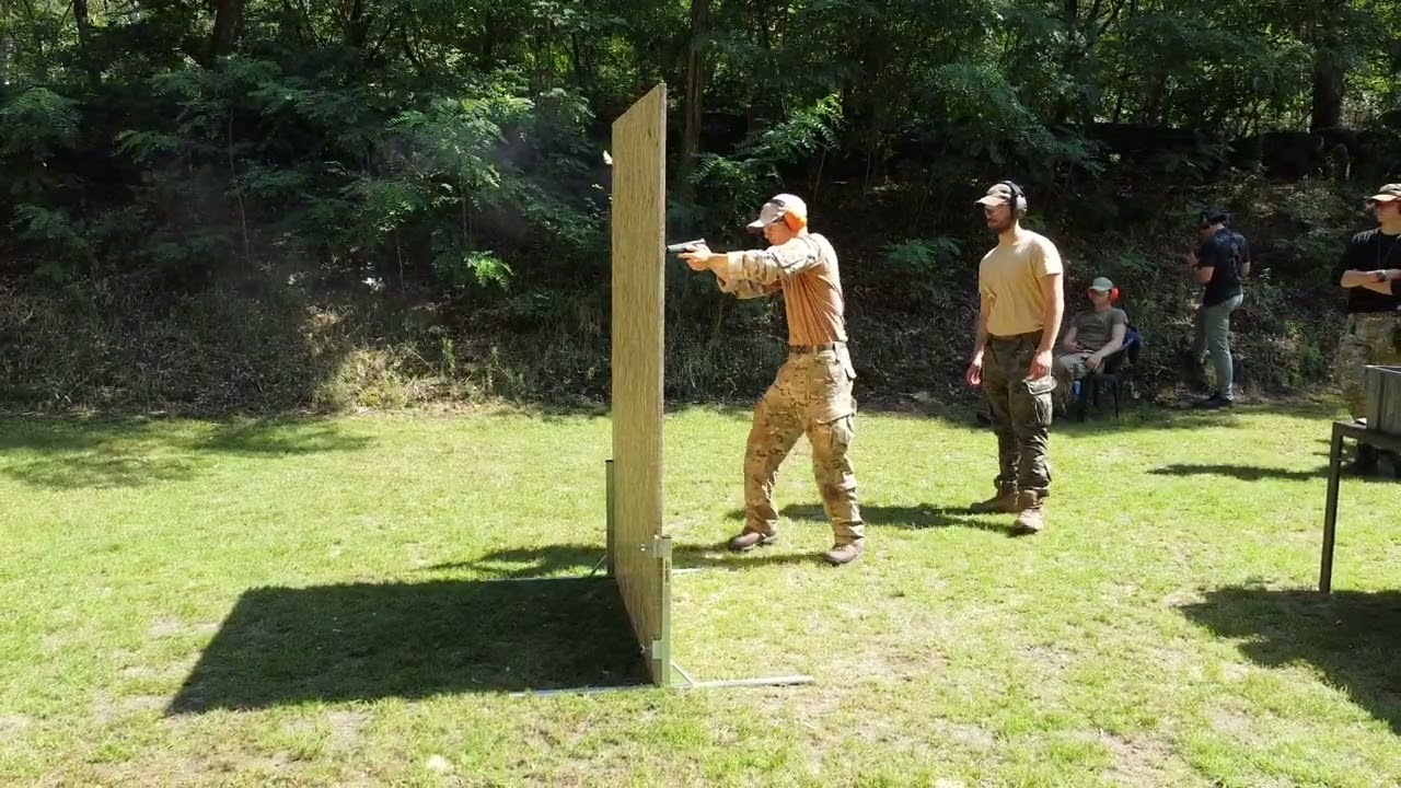 Obóz militarny weteran w Goszczanowie 2023