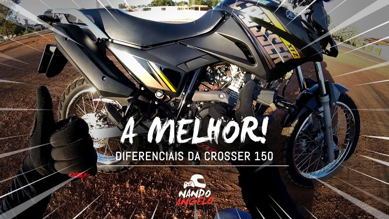 CROSSER 150 😎 QUAIS OS DIFERENCIAIS DESSA MOTO?