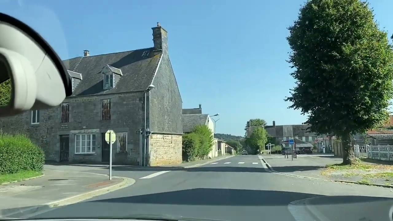 NA ESTRADA PARA UMA LINDA CIDADE DA NORMANDIA