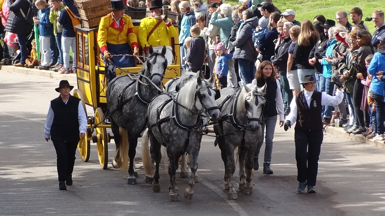 Rossfest 2025 - Historischer Festumzug in Sankt Märgen am 14.09.2025