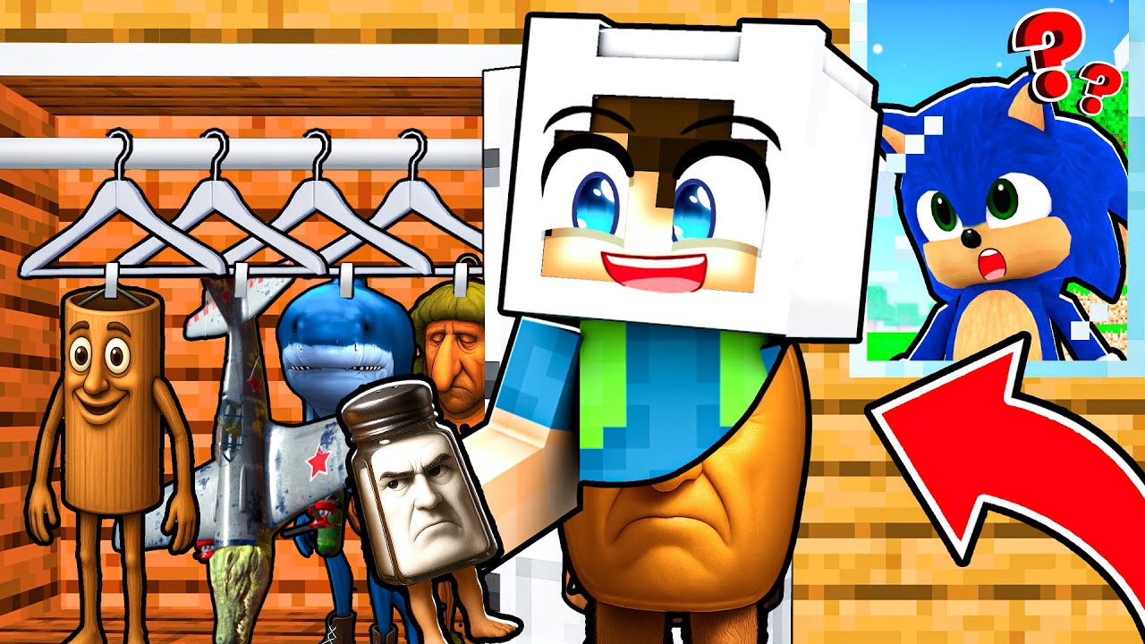 ENES Bütün GİZLİ BRAINROT Karakterlerine DÖNÜŞÜYOR! 😂 Minecraft