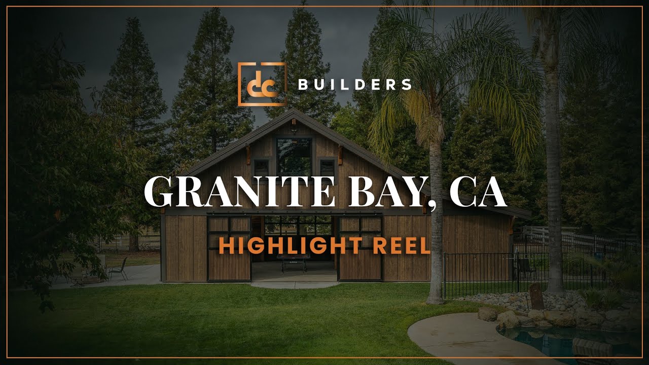 DC Builders Project Tour | Granite Bay Backyard Barn