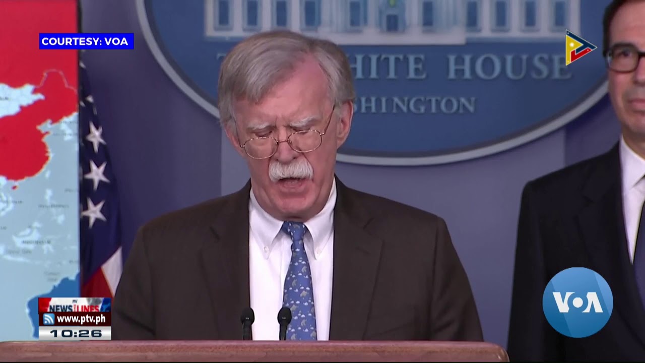 GLOBAL NEWS: US announces sanctions on Venezuela's state-owned oil company