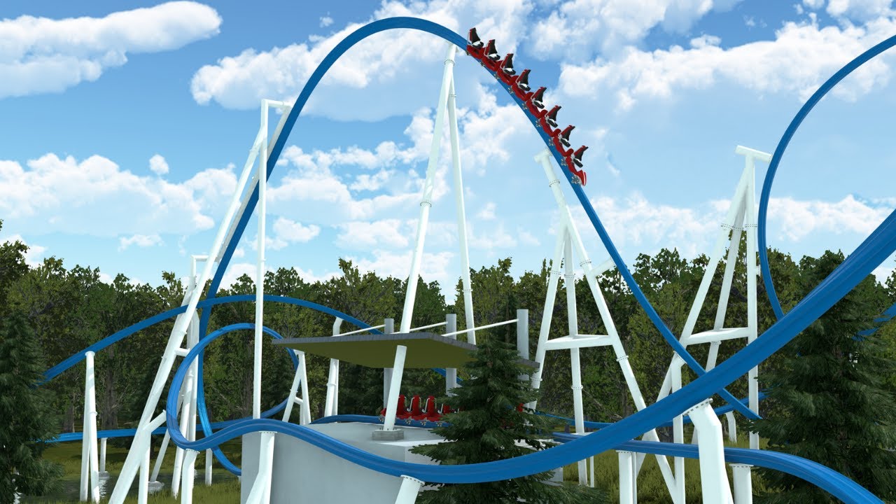 Vortex | Intamin Hot Racer Concept Layout | No Limits 2 Coaster Simulator
