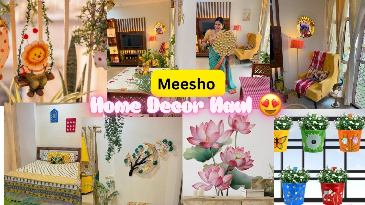 Meesho Home Decor Haul 🏡|| Budget-Friendly Unique Finds to Style Your Space |Under Rs.80/-|| 