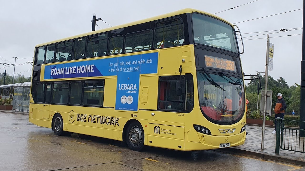 Stagecoach Manchester Volvo B5LH/Wright Eclipse Gemini 2 13190/OE62ZRZ - Route 350