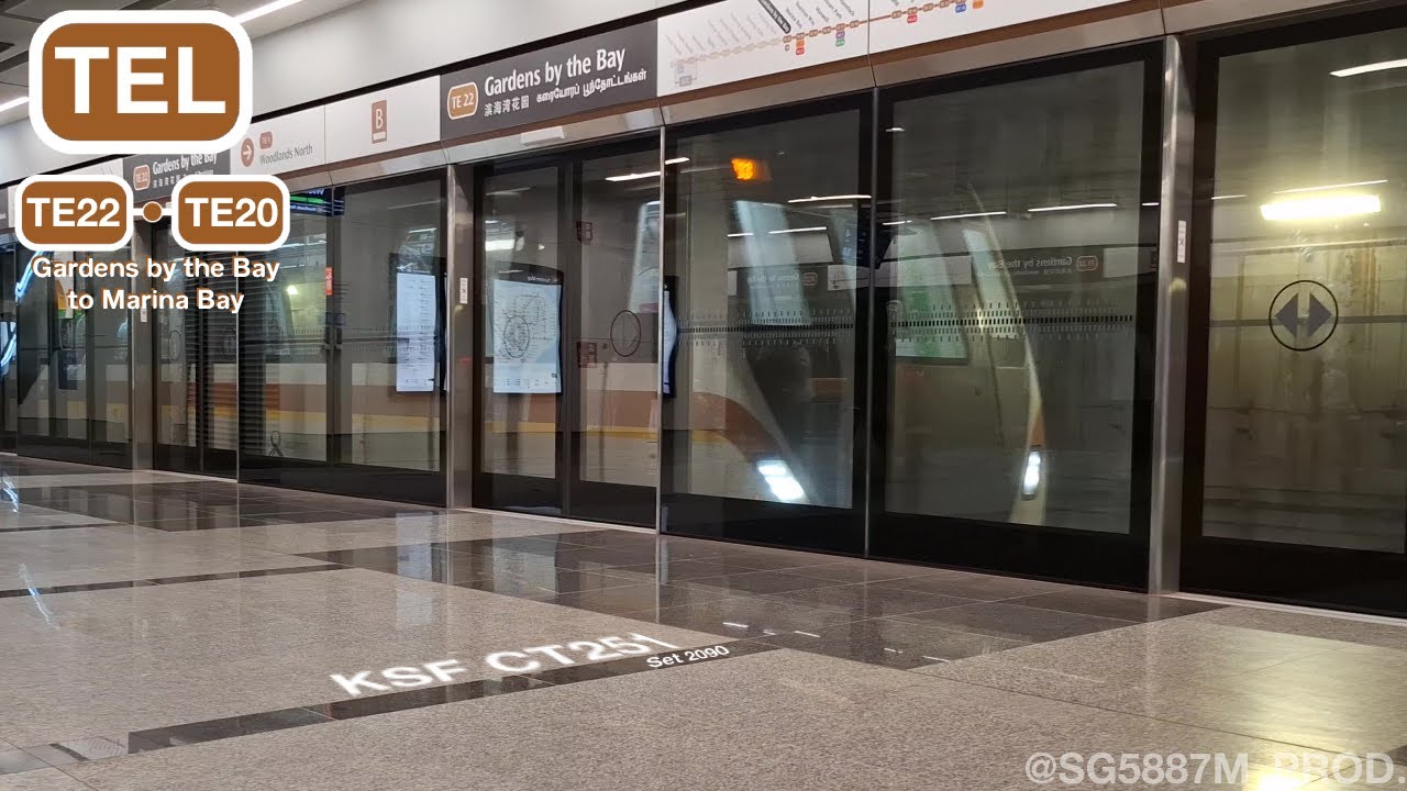 [SMRT] KSF CT251 Ride to Marina Bay, bypassing the Unopened Marina South | Set 2090