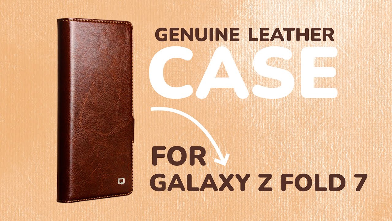 Genuine leather case for the Galaxy Z Fold 7