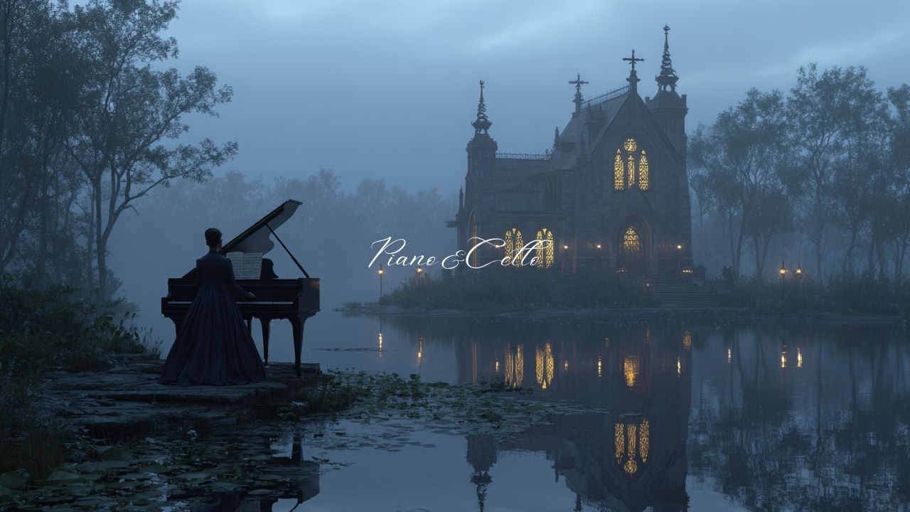 Moonlit Chapel by the Lake: Music for the Feelings You Never Spoke – Emotional Piano & Cello