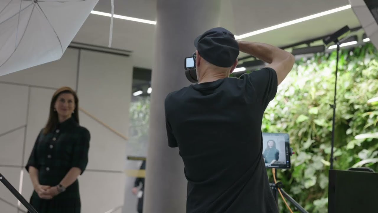 BTS at a Corporate Photoshoot in Melbourne
