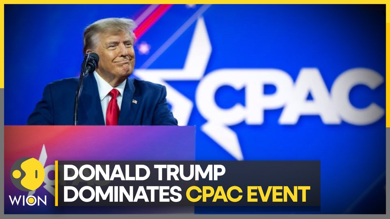 US: Donald J Trump dominates CPAC event 2023 | World News | WION