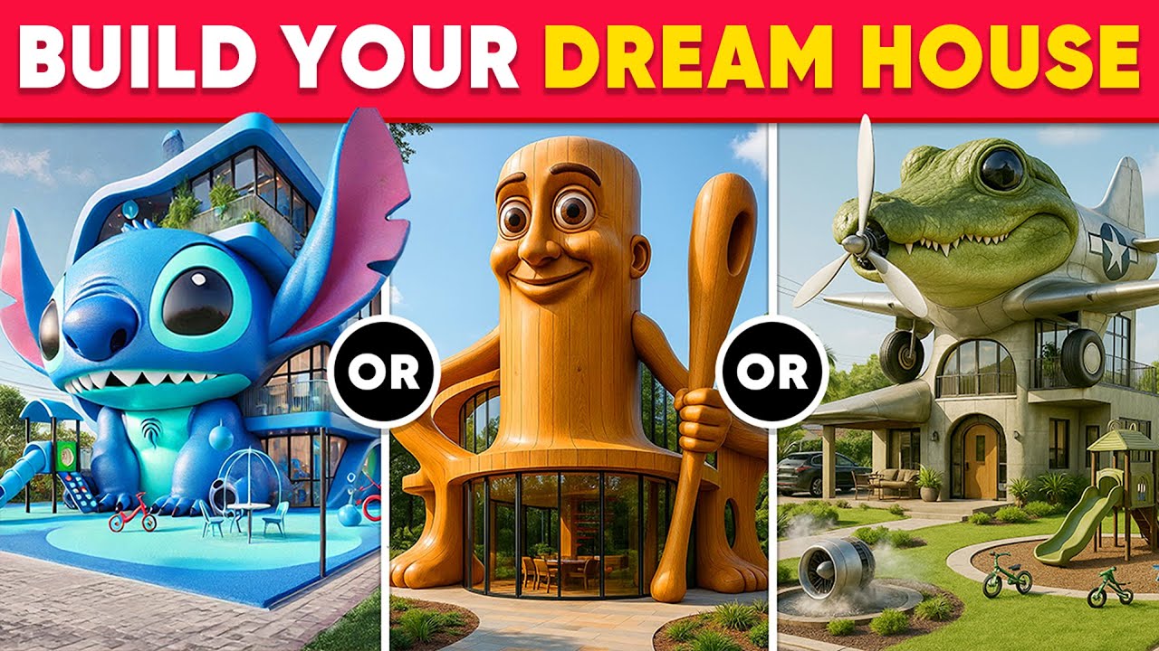 Would You Rather - Build Your Dream Fantasy Home 🏠✨🐊✈️ Daily Quiz