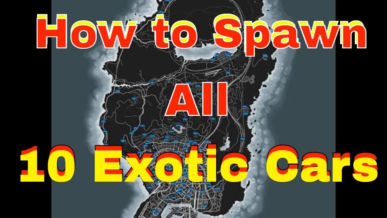 How to SPAWN ALL 10 Exotic Export Vehicles (Complete Guide & All Locations) - #GTA Los Santos Tuners