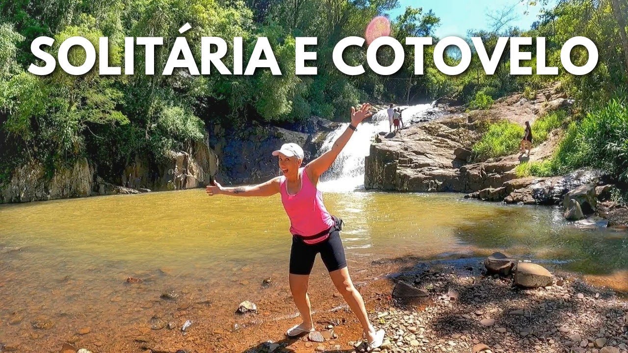 Cascata do Cotovelo e Cascata da Solitária / Nova Hartz e Igrejinha RS / Aventura pelas trilhas