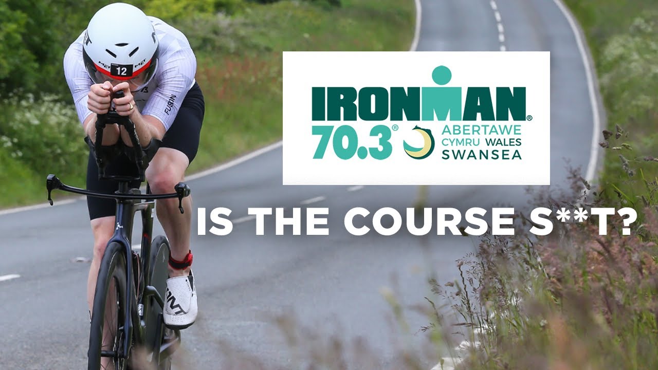 Знакомство с велосипедным маршрутом Ironman 70.3 Swansea